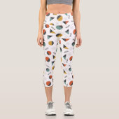 Leggings Capri Formes géométriques modernes (Recto)