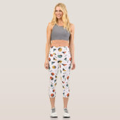 Leggings Capri Formes géométriques modernes (Recto)