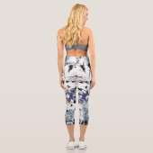 Leggings Capri Fractale fracturée (Verso)