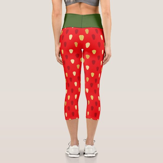 Leggings Capri Fraise (Verso)