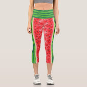Leggings Capri Fruit de pastèque (Recto)