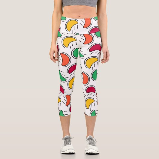Leggings Capri Fruit été (Recto)