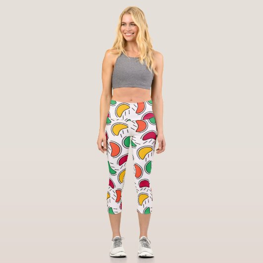 Leggings Capri Fruit été (Recto)