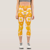 Leggings Capri Fruits et fleurs art moderne tendance (Recto)