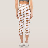 Leggings Capri Funny moose (Verso)