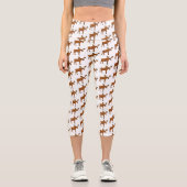 Leggings Capri Funny moose (Recto)