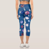 Leggings Capri Galaxie de diamant 12 (Verso)