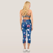 Leggings Capri Galaxie de diamant 12 (Verso)