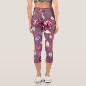 Leggings Capri Galaxie de diamant 9 (Verso)