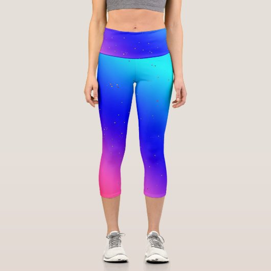 Leggings Capri Galaxy Gradient (Recto)