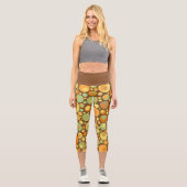 Leggings Capri Galets Dorés (Recto)