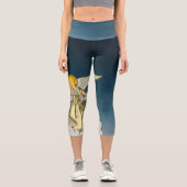 Leggings Capri Gardien céleste (Recto)