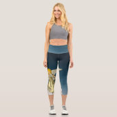 Leggings Capri Gardien céleste (Recto)