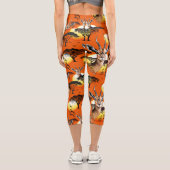 Leggings Capri Gazelle Antelope africaine animal sauvage (Verso)