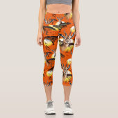 Leggings Capri Gazelle Antelope africaine animal sauvage (Recto)