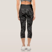 Leggings Capri Geeky Math Mathematics Yoga féminin en course (Verso)