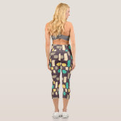 Leggings Capri Geo Birds (Verso)