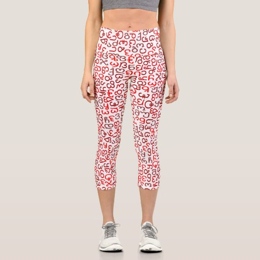 Leggings Capri géorgien (Recto)
