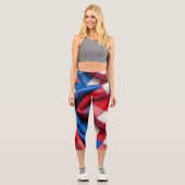 Leggings Capri Gingham et Gloire (Recto)