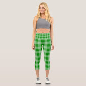 Leggings Capri Gingham- | Zazzle_Growshop. (Recto)