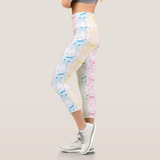 Leggings Capri Gizmo | Lumière Lumineuse ! Lumière Lumineuse ! (Gauche)