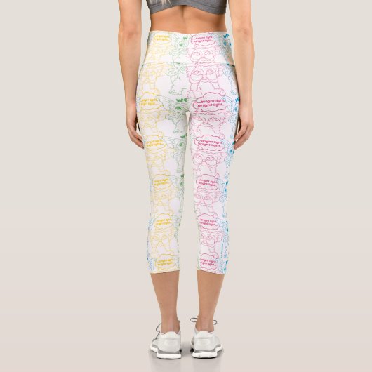 Leggings Capri Gizmo | Lumière Lumineuse ! Lumière Lumineuse ! (Verso)