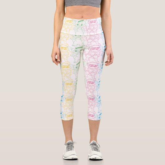 Leggings Capri Gizmo | Lumière Lumineuse ! Lumière Lumineuse ! (Recto)