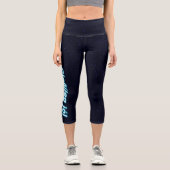 Leggings Capri Gleðileg jól Sur Les Étoiles (Recto)