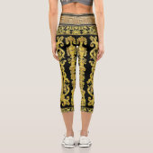 Leggings Capri Golden Medusa Classique (Verso)