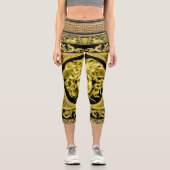 Leggings Capri Golden Medusa Classique (Recto)