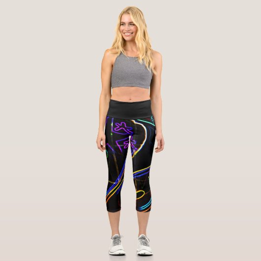 Leggings Capri Graffiti 10 lecapa (Recto)