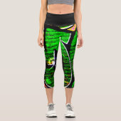 Leggings Capri Graffiti 18 lecapcna (Recto)