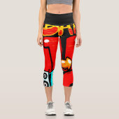 Leggings Capri Graffiti 19 lecapcnm (Recto)