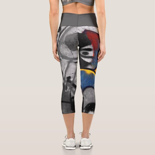 Leggings Capri Graffiti 1 lecapa (Verso)
