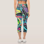Leggings Capri Graffiti urbain01 (Verso)
