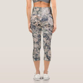 Leggings Capri Granite background (Verso)
