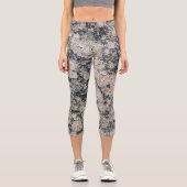Leggings Capri Granite background (Recto)