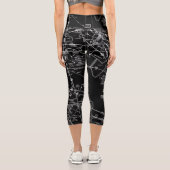 Leggings Capri Graphique aéronautique (Verso)