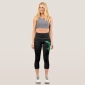 Leggings Capri Green Gecko (Recto)