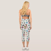 Leggings Capri Gremlins™ Sticker Fun Pattern (Verso)
