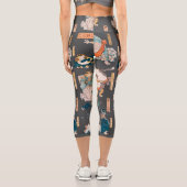Leggings Capri Grenouille japonaise ukiyo-e Froggies (Verso)