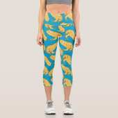 Leggings Capri Grenouille jaune (Recto)