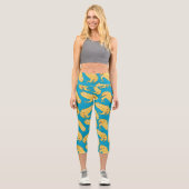Leggings Capri Grenouille jaune (Recto)