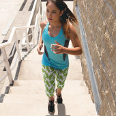 Leggings Capri Grenouille verte