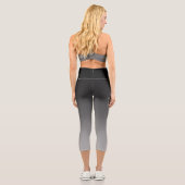 Leggings Capri Grey Love Disque Golf Yoga Pantalon (Verso)