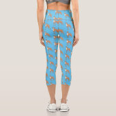 Leggings Capri Greyhound dog (Verso)