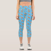 Leggings Capri Greyhound dog (Recto)