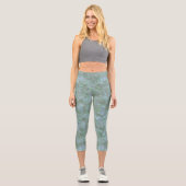 Leggings Capri Gribouillis exaltés (Recto)