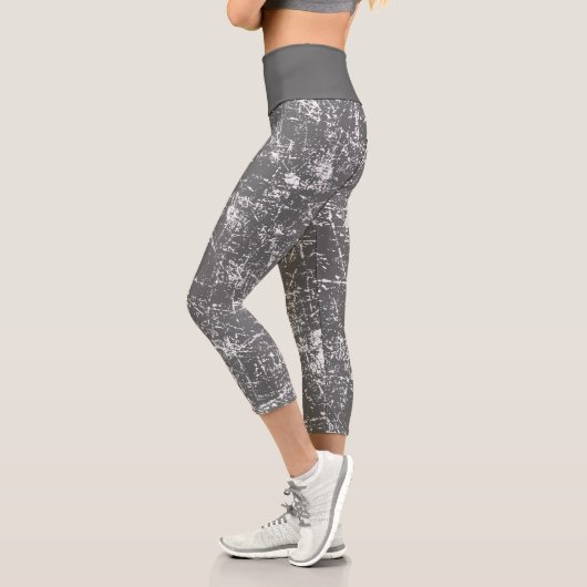 Leggings Capri Gris déprimé (Gauche)