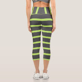 Leggings Capri Gris et Gris (Verso)